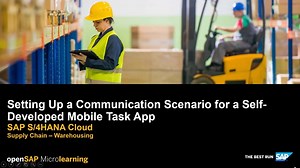 Setting up a Communication Scenario for a Self-Developed Mobile T