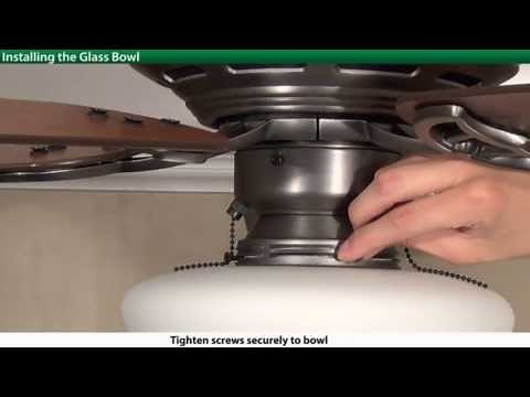 How to Install a Hunter Low Profile Ceiling Fan - 5xxxx Series Models