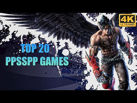 TOP 20 PPSSPP Games | Fully Playable✔️ | 4K UHD | PSP Emulator (2024)