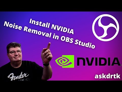 Install NVIDIA Noise Removal in OBS Studio - Step by Step Guide