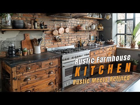 Rustic Farmhouse Kitchen Inspiration: Timeless Charm Meets Modern Living