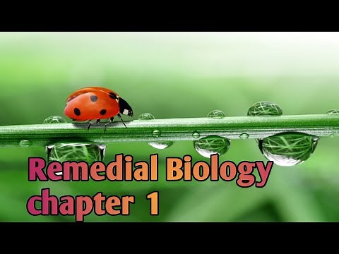 remedial biology chapter 1