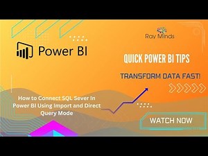 How To Connect the SQL Server in Power BI