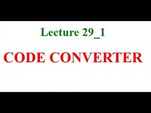 Code Converter BCD to binary