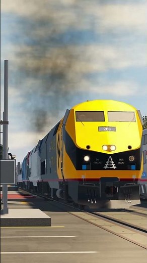 Amtrak P098 Departing Deerfield - RSU #trainsim #train