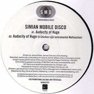 Simian Mobile Disco - Audacity Of Huge