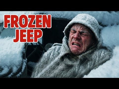 How Men Slept Inside Jeeps Buried Under Snow? | WW2 History For Sleep