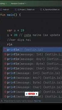 Kotlin Null Safety Explained Simply | Beginners | #shorts