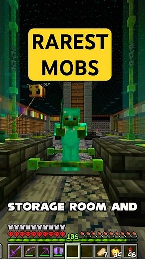 I Found The Rarest Minecraft Mobs Ever!