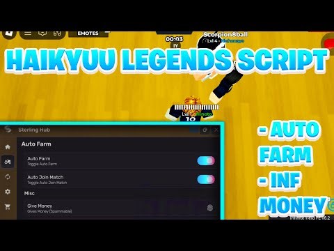 [NEW BEST] Haikyuu Legends Script Pastebin - (ROBLOX) *Auto Farm* [Works On Mobile & PC]