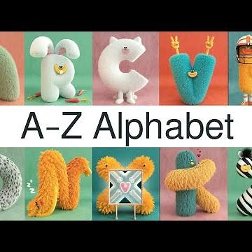 A - Z 3D Alphabet. 36 days of type