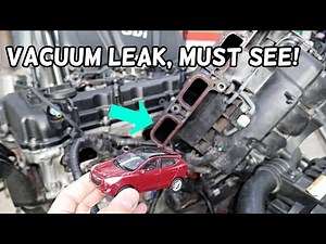 HYUNDAI TUCSON VACUUM LEAK FIX