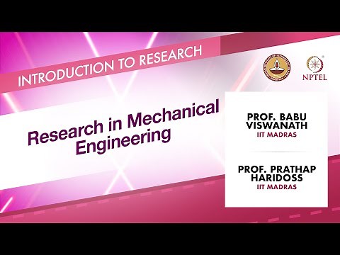 Research in Mechanical Engineering