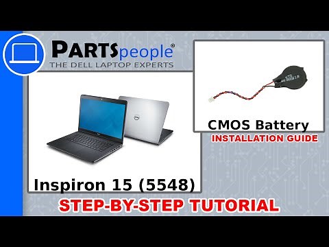 Dell Inspiron 15 (5548) CMOS Battery How-To Video Tutorial