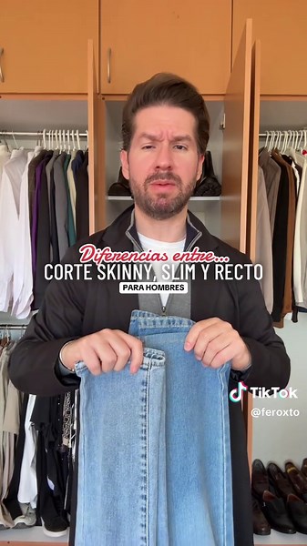 Diferencias entre… CORTE SKINNY, SLIM Y RECTO Para Hombres #diferencia #diferenciasentre #corteskinny #skinny #corteslim #slim #corterecto #recto #skinnyjeans #slimjeans #straightjeans #consejosparahombres #consejos #hombres #modamasculina #estilomasculino