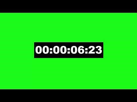 Green screen timer / stopwatch