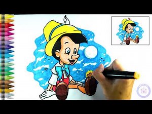 How to Draw Pinocchio - A Step-by-Step Tutorial for Beginners