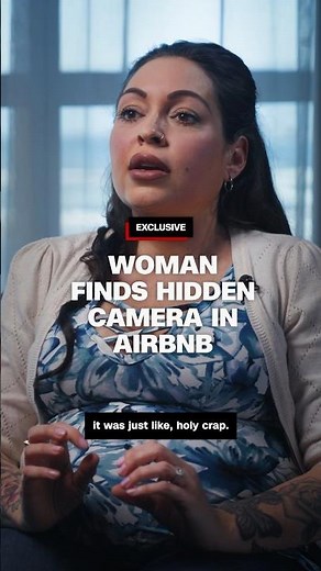 Woman finds hidden camera in Airbnb