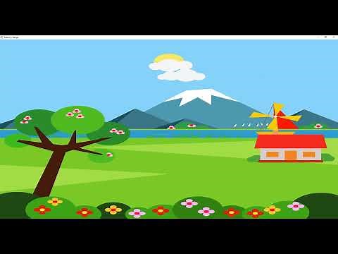 OpenGL Demo Project- Computer Graphics 2D | Season View | Scenario using C++|| Code::Blocks