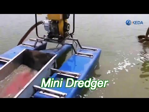 portable small dredging machine 3600rpm for gold mining