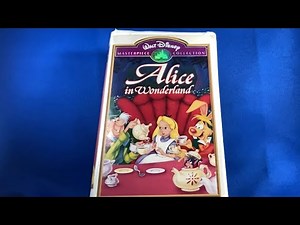 VHS: Alice in Wonderland