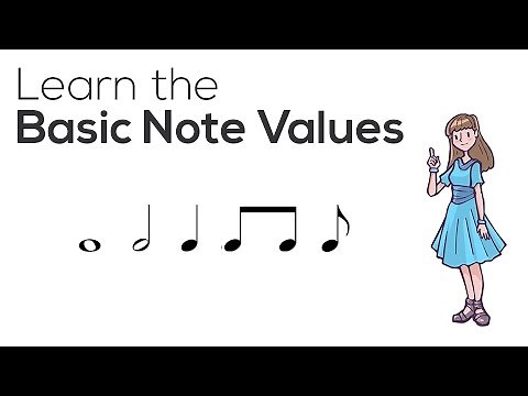 Learn Basic Music Note Values: Quarter, Half, and Whole Notes