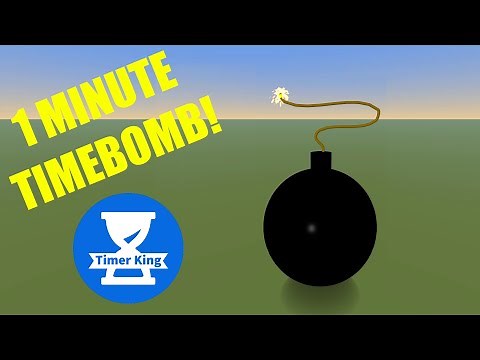 1 Minute Time Bomb With Explosion Sound