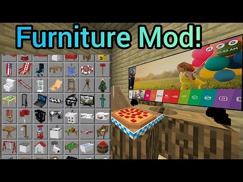 Furniture Mod! (Minecraft Bedrock Edition)