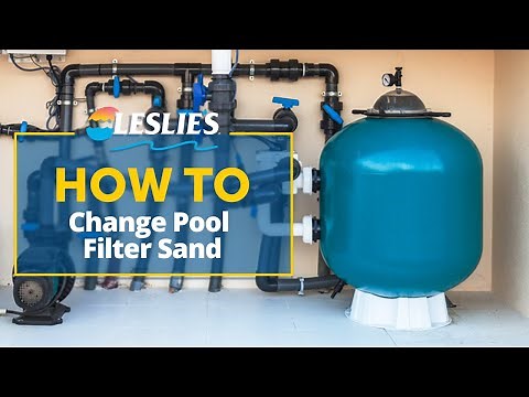 How to Change Pool Filter Sand | Leslie's