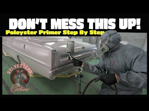 How to Spray Polyester Primer for Beginners | Full Step-by-Step Tutorial