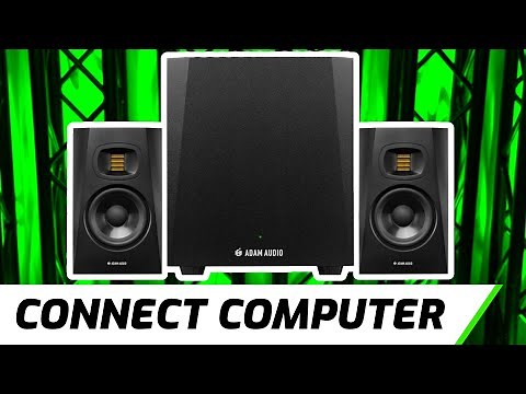 4 Ways To Connect Your Computer (PC or Mac) To Subwoofer & Speakers