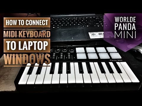 How to connect Midi keyboard to computer #tuthor