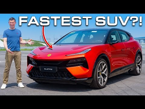 New 900hp Lotus Eletre review with 0-60mph & 1/4-mile TEST!