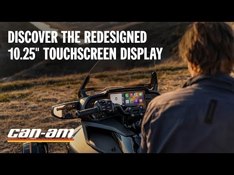 Discover the 10.25" Touchscreen Display | Can-Am