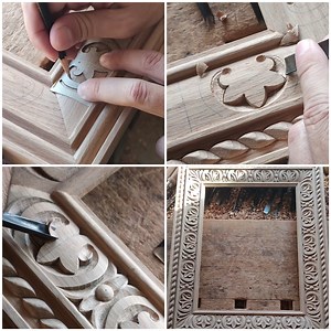 1.8M views · 35K reactions | Satisfying wood carving you should see today! | Art & Sculpture | Facebook