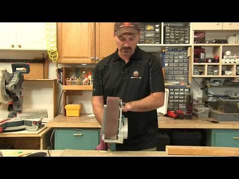 How To Use A Belt Sander
