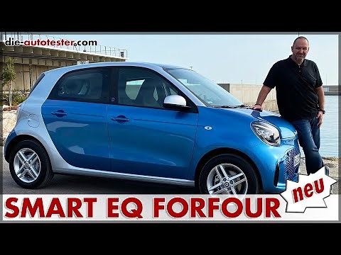2020 smart forfour (EQ) fortwo Facelift Test Reichweite Batterie Preis Verbrauch Neu Deutsch