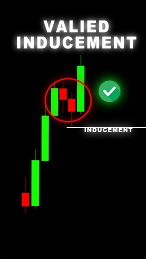 Best Inducement Trading Strategy 🚀 | Valid Inducement in SMC #shorts