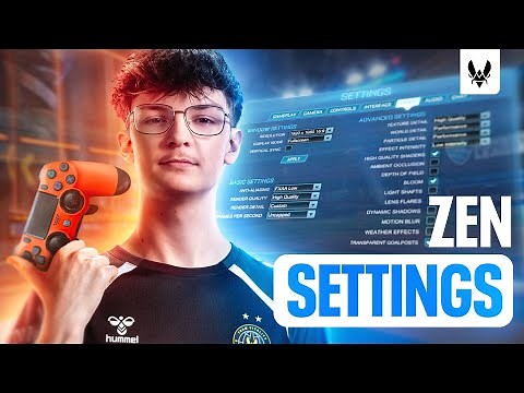 Rank 1 Rocket League player Zen shows his settings | Team Vitality Rocket League