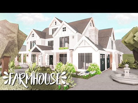 Cheap Farmhouse Bloxburg (SLOW) *WITH VOICE*