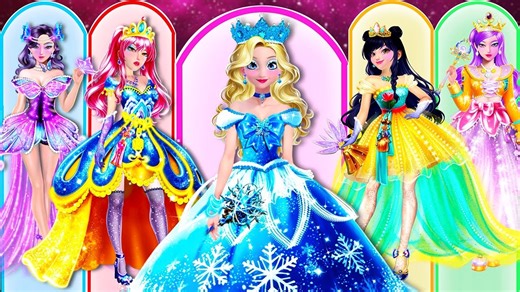 342K views · 6.5K reactions | ✨Epic Glow Up! Elsa, Rumi, Mira & Zoey Beautiful Princess Fashion Transformation | Ladybug 2.0 | Facebook