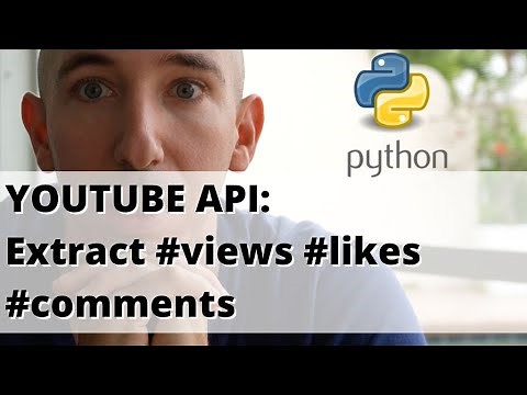 How to get the number of Views, Likes, or Comments on a Youtube Video using the Youtube API Tutorial