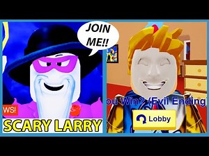 WE JOINED SCARY LARRY'S TEAM!! - Roblox Break In