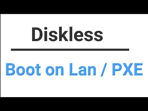 How to set Boot on LAN / PXE