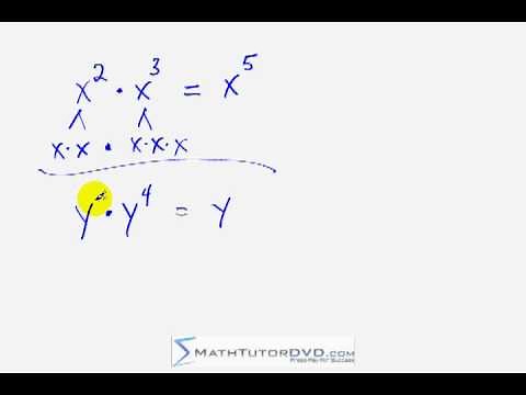 Multiplying Exponents in Algebra