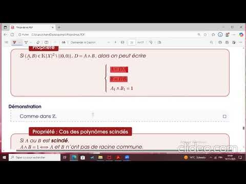 [PREPA 1 - 2025 / 2026] [MP/PC/PT/BG] [Algèbre] Polynômes et fractions rationnelles