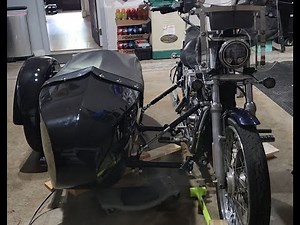 2022 Our World of Adventures - Harley Motorcycle Project Sidecar Installation (Part 2)