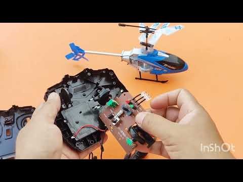 REMOTE CONTROL HELICOPTER REPAIRING VIDEO | HOW TO REPAIR ROTATING HELICOPTER