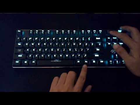 Havit HV KB390L Mechanical Keyboard Lighting Modes
