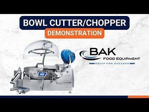 Bowl Cutter/Chopper (KN-330) - Food Processing Equipment